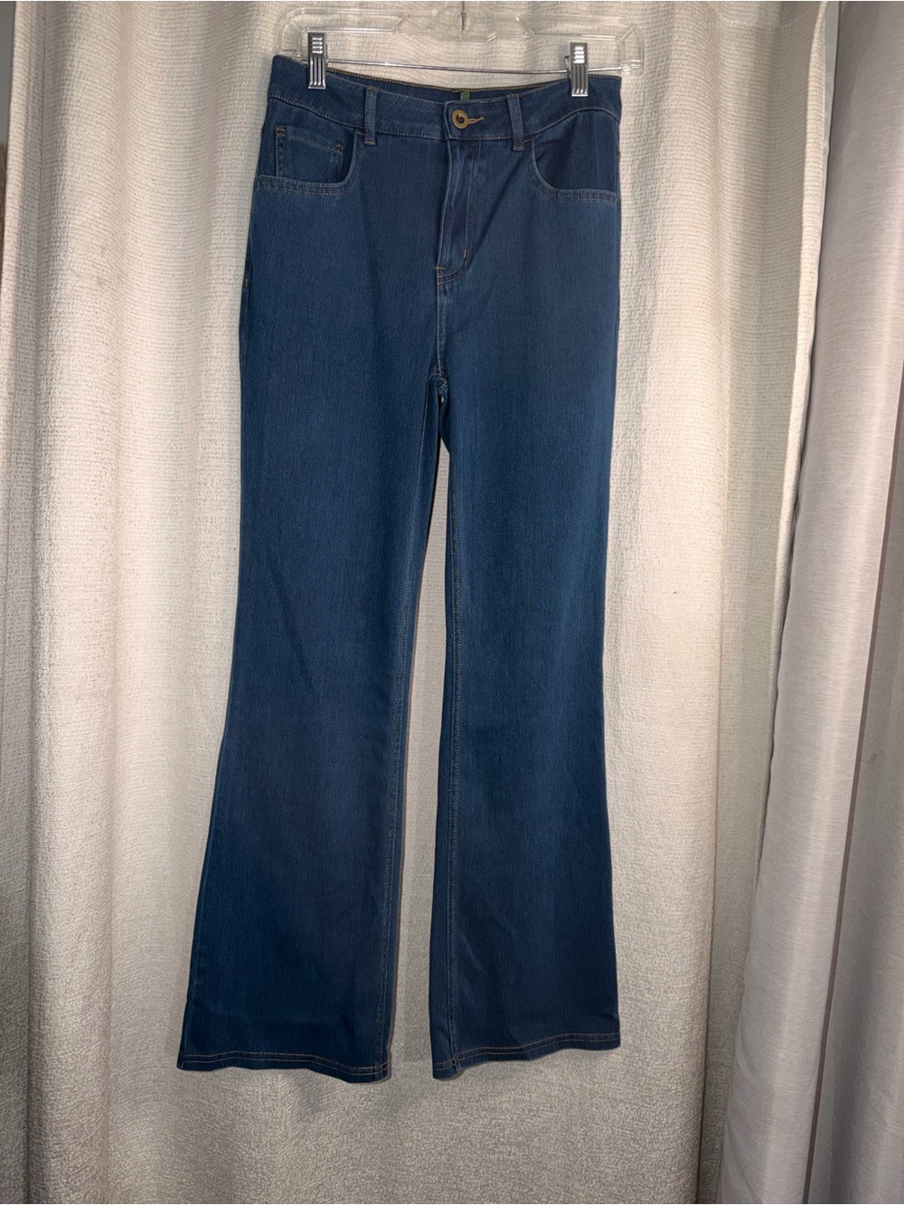 Classic High-Rise Flare Jeans - Dark Blue
